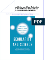 Secularity and Science What Scientists Around The World Really Think About Religion Elaine Howard Ecklund Full Download Chapter