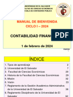 MANUAL DE BIENVENIDA CICLO I - 2024 Indice