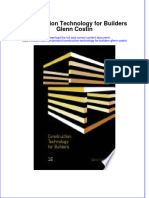 Construction Technology For Builders Glenn Costin Full Chapter