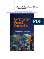 Construction Project Organising Simon Addyman Full Chapter