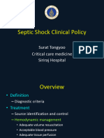 Surat-2019 Septic Shock Clinical Policy