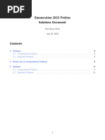 Enumeration 2023 Prelims Sol