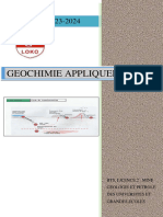 Présentation Du Cours de Géochimie Appliquée (Enregistré Automatiquement) MODIFIER