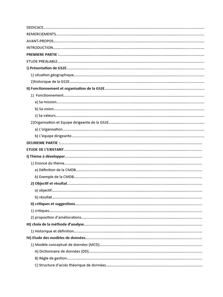 Étude et Réalisation de la GS2E | PDF | Bases de données | Informatique