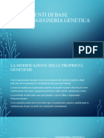 Strumenti Di Base Dellingegneria Genetica