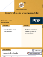 Características de Um Empreendedor: Empreendedorismo