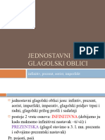 Jednostavni Glagolski Oblici