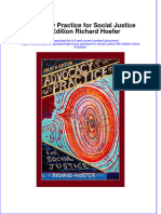 Advocacy Practice For Social Justice 4Th Edition Richard Hoefer full chapter