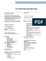 syedshahid resume