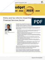 Ey Budget 2023 Financial Sector