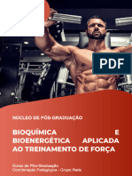 BIOQUÍMICA E BIOENERGÉTICA APLICADA AO TREINAMENTO DE FORÇA - APOSTILA