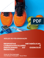 RESPOSTAS METABÓLICAS, CARDIOVASCULARES E ENDÓCRINAS DO EXERCÍCIO RESISTIDO - APOSTILA