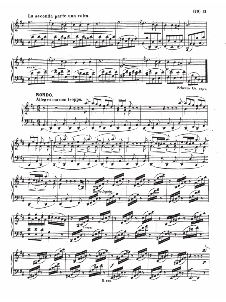 Rondó Beethoven | PDF