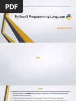 Python3 Lists Functions Loops FileIO