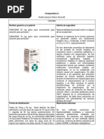 Uso y Dosis de Candiprin Combinado | PDF | Ciencias de la Salud ...