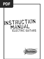 Download Ibanez Guitar Manual 2009 by billy07 SN72593717 doc pdf