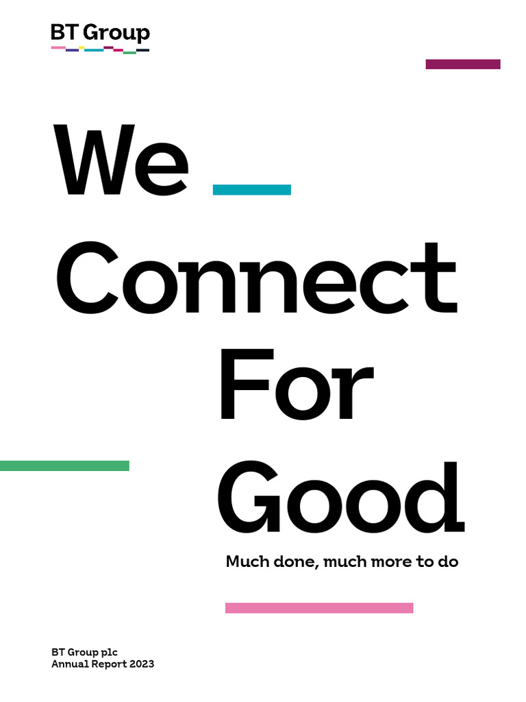 2023 BT Group PLC Annual Report Download Free PDF Chief Financial 