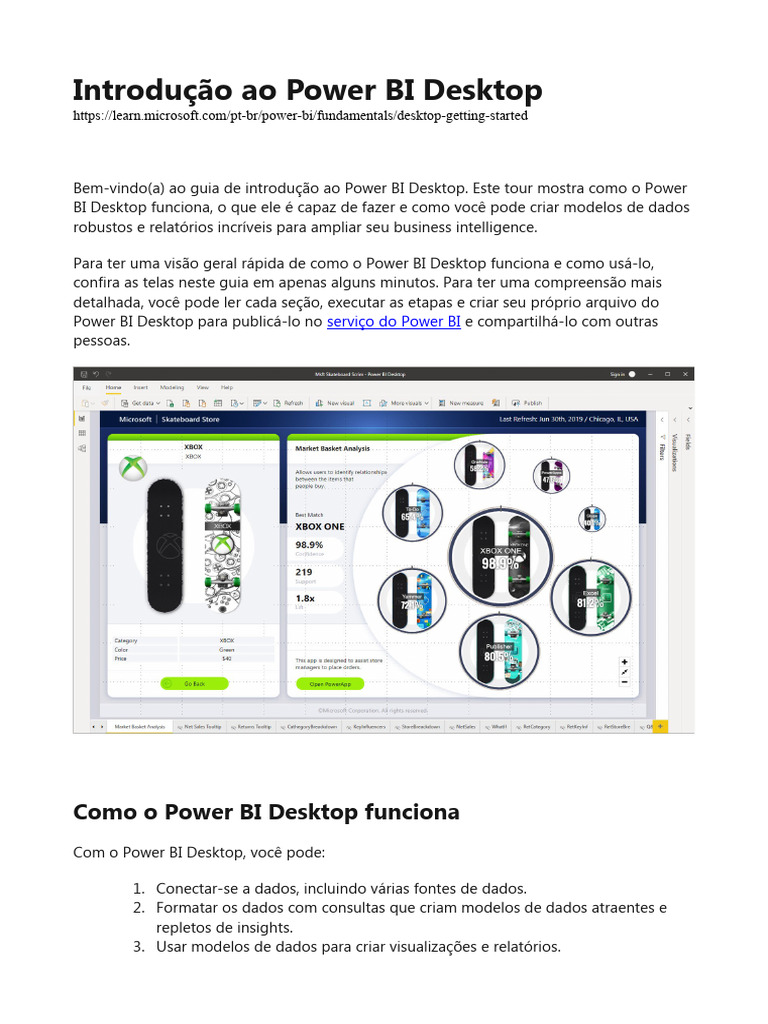 Introdução Ao Power BI Desktop | PDF | Rede mundial de computadores ...
