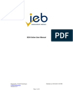 IEB Schools User Manual 2.1.0