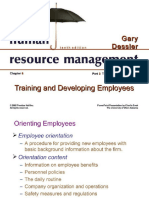5. Training and Development