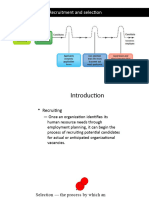 4. Recruitment and Selection