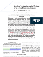 Nonlinear Characteristics of Leakage Current For Flashover Monitoring of Ice-Covered Suspension Insulators