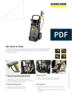 1.286-913.0 - PI - Es - CL HD 10 - 25 4S PLUS HIDROLAVADORA