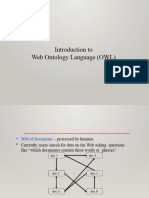 Introduction To Web Ontology Language (OWL)