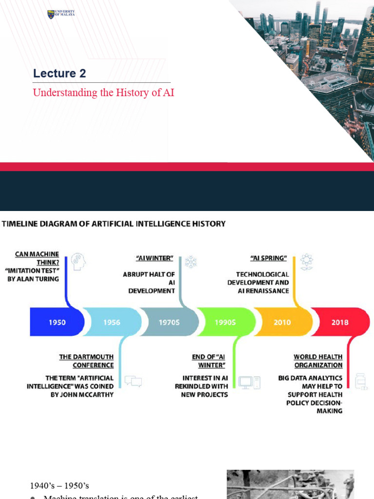 History of Artificial Intelligence | PDF | Artificial Intelligence ...