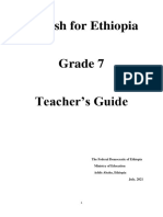 English Grade 7 Teachers Guide Zero Draft