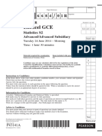 June 2014 (R) QP - S2 Edexcel