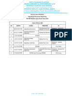 Rundown Acara Upgrading Dan Pelantikan Terbaru