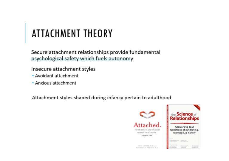 Understanding Attachment Styles | PDF | Self-Improvement
