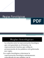 Reglas Fonológicas (Lingüística General II)