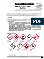 So-Si-01 Pro.-7.10 Manejo de Sustancias Quimicas Elcco 2022