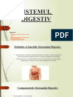 SISTEMUL DIGESTIV-Biologie