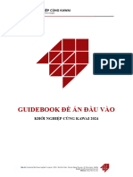 Kbs 2024 - guidebook Đề Án Đầu Vào