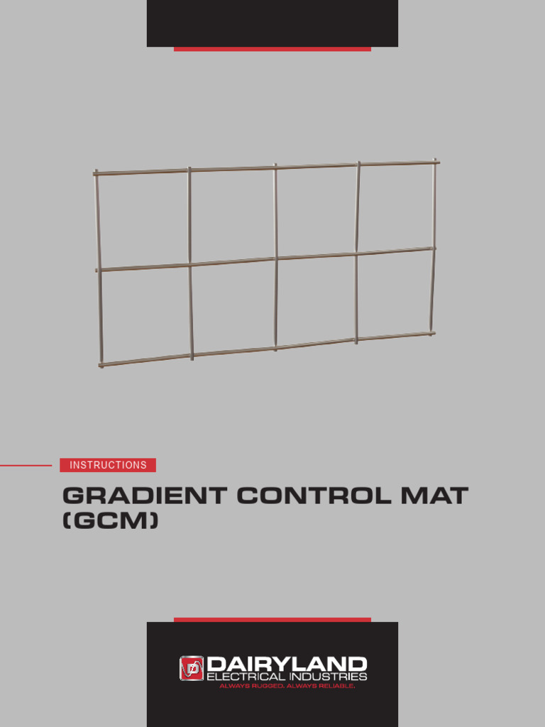 Gradient Control Mat Installation Guide | PDF | Electrical Engineering ...