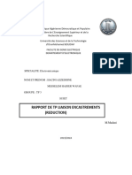 Rapport de TP Liaison Encastrements (Reduction) : M.Madani