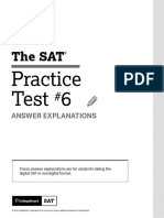 Sat Practice Test 6 Answers Digital