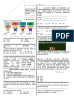 Verificação de Matemática 7º Ano Multiplos e Divisores 1bim