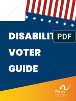 Disability Voter Guide English