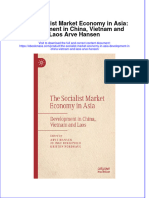 The Socialist Market Economy in Asia Development in China Vietnam and Laos Arve Hansen Ebook Full Chapter