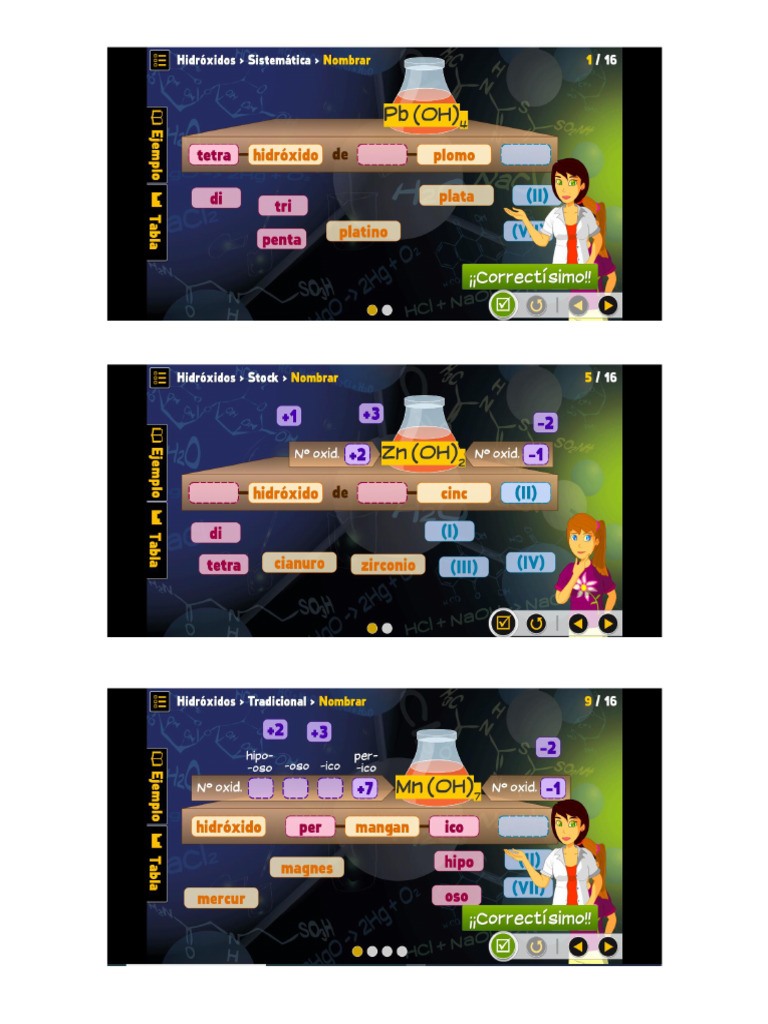 Nomenclatura Hidroxidos Pdf