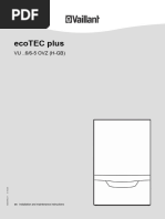 Ecotec Plus Open Vent Installation and Maintenance Instructions 1943261