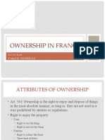 Ownership in France