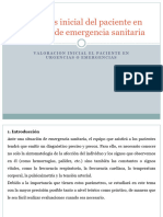 4. Diagnosis inicial del paciente en situación de emergencia