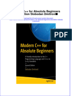 Modern C For Absolute Beginners 2Nd Edition Slobodan Dmitrovic Download PDF Chapter