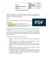 Detección de Riesgos de Sustancias Químicas Peligrosas - Lauro