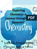 Exploring Chemistry A Journey Through The Elements